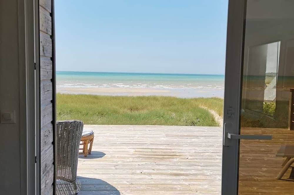 Maison Front de Mer, Accès Direct à la Plage, vue Panoramique in Anneville-sur-Mer, Coutances und Umgebung