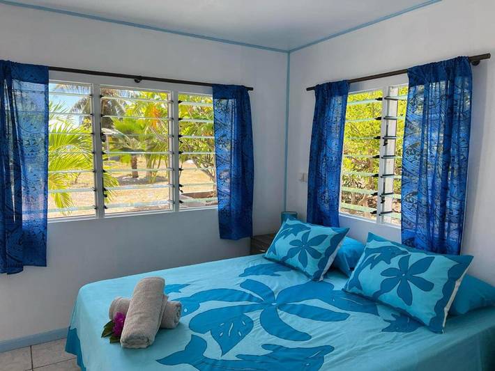 Maison d’hôte pour 4 personnes, avec jardin ainsi que vue et terrasse dans Rangiroa - 2