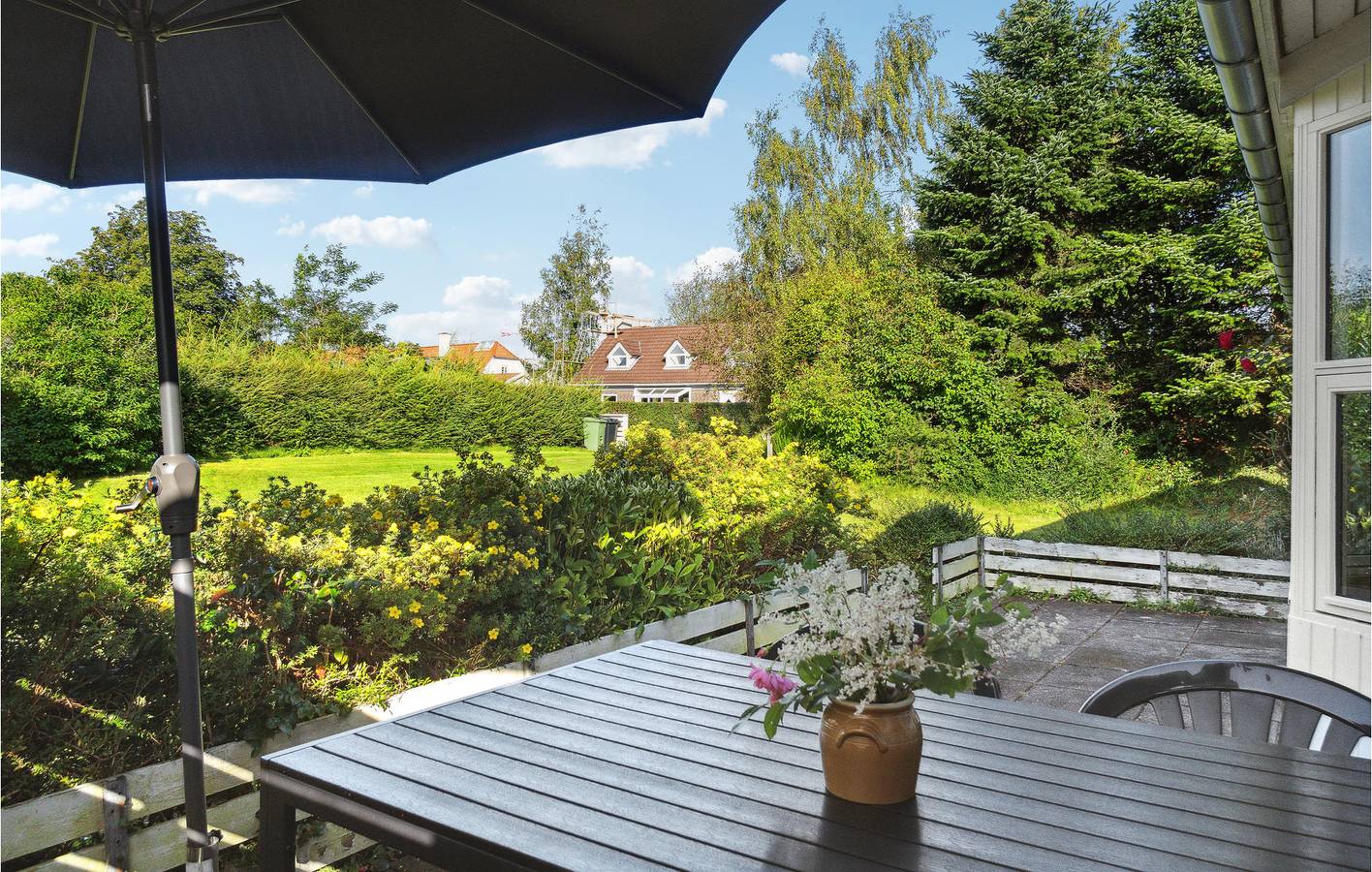 Ferienhaus für 6 Personen mit Terrasse in Aarhus und Umgebung