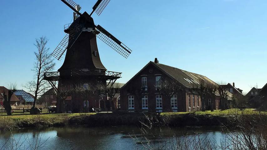 Ferienwohnung für 4 Personen, mit Garten in Ostfriesland
