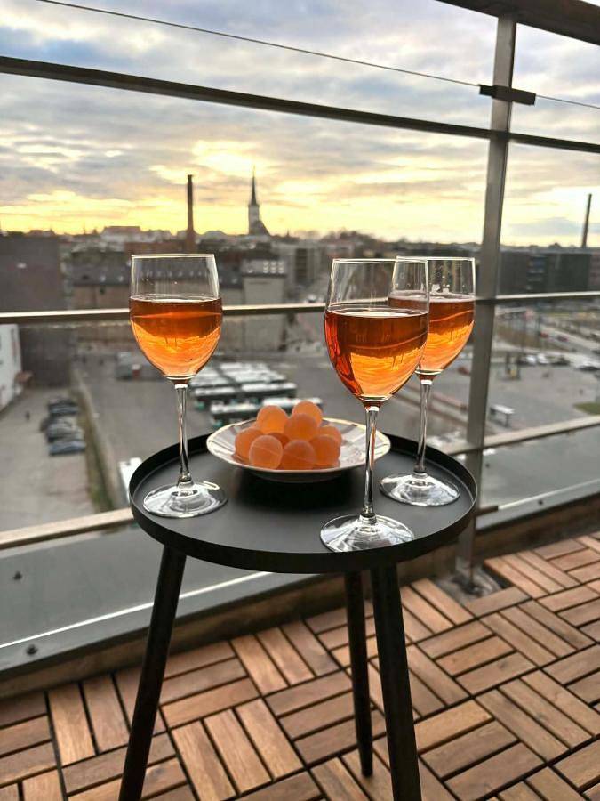Apartament wakacyjny dla 4 osób, z widok i balkon w Tallinn