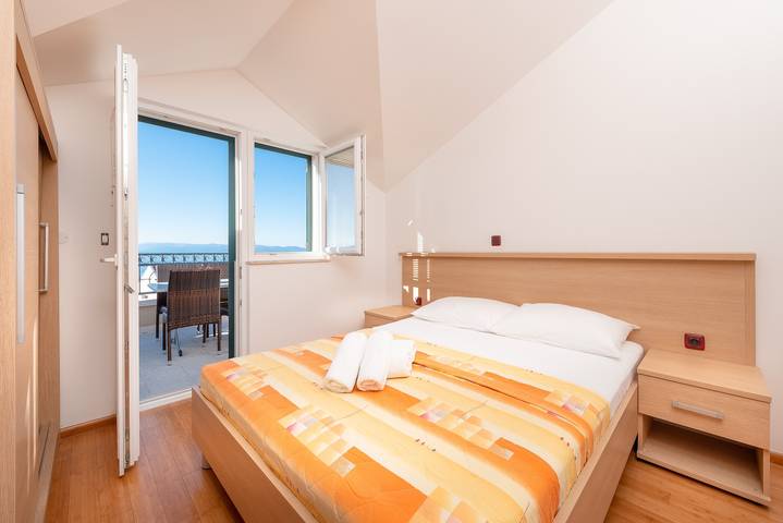 Vakantiewoning voor 4 personen, met balkon in Tučepi