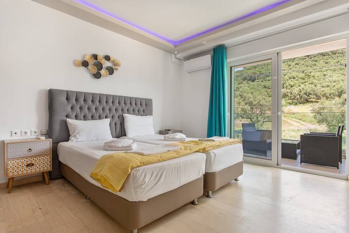 Apartment for 4 people, with Balcony and Garden in Alykes