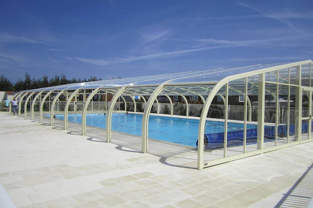 Chalet en bord de mer avec piscine couverte et chauffée in Saint-Benoît-de-l'Aure, Région de Bayeux