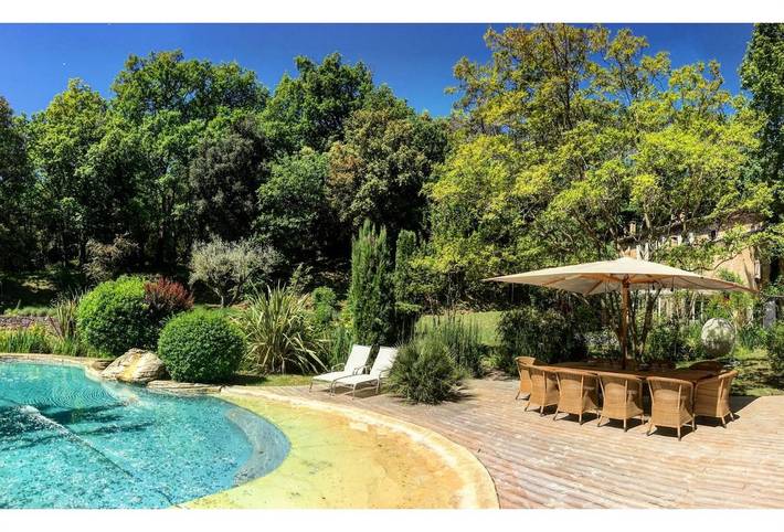 Maison de campagne pour 14 personnes, avec piscine ainsi que terrasse et jardin, animaux acceptés à Villeneuvette - 2