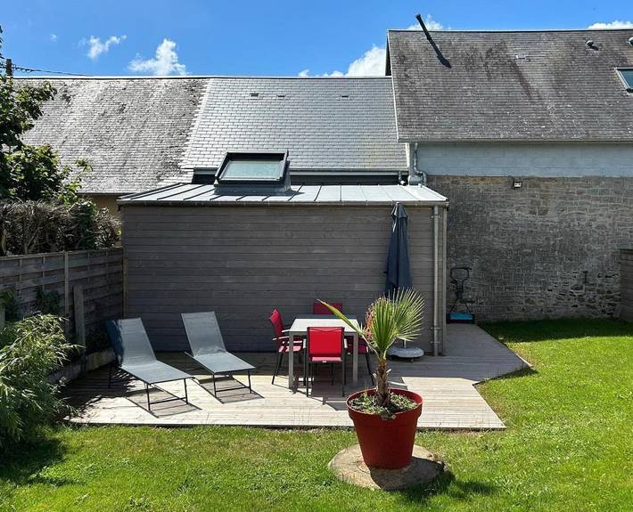 Gîte pour 5 personnes, avec jardin