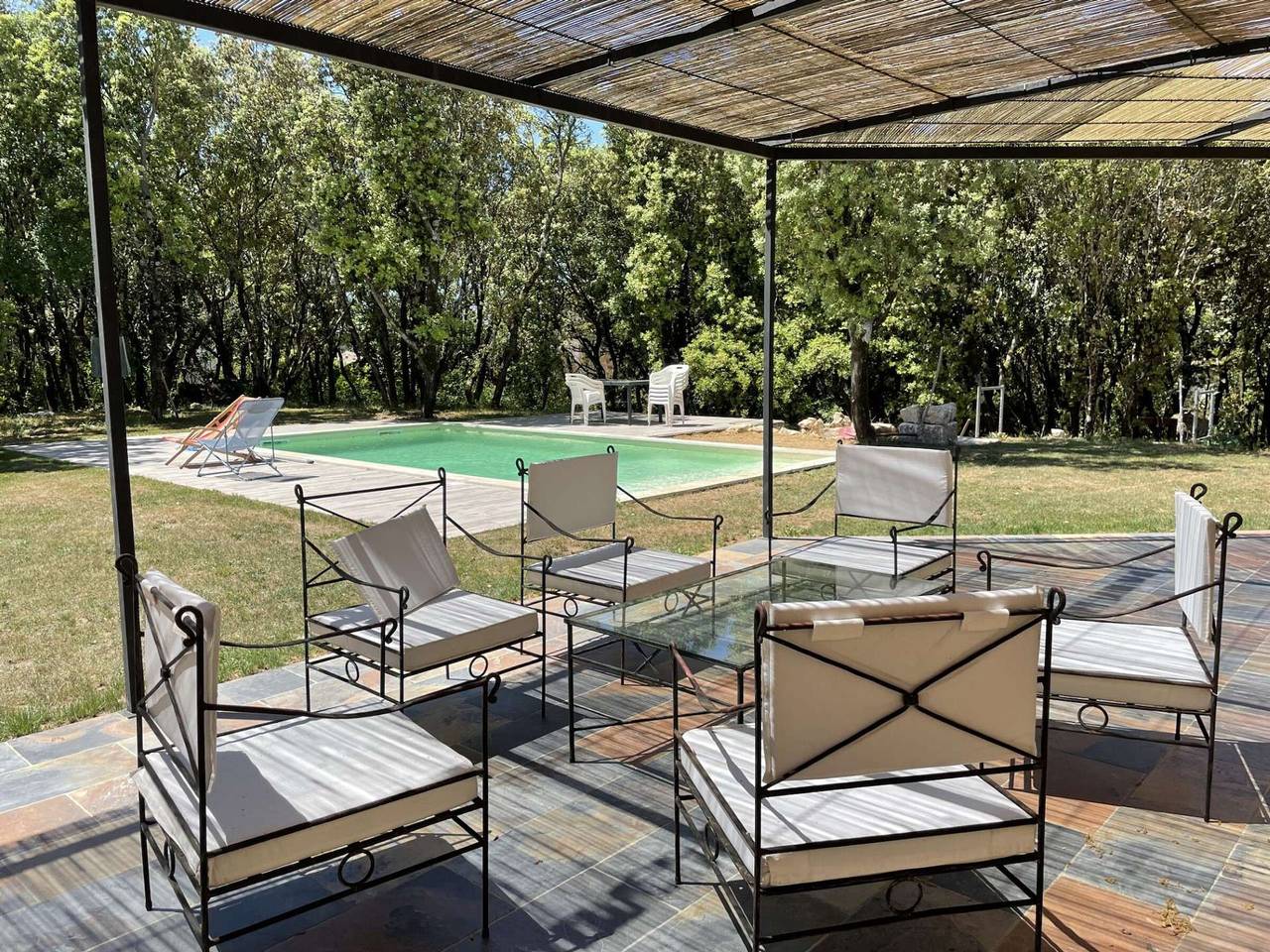 Villa 4* pour 6 pers. avec piscine privée et grand jardin, proche gorges de l'Ardèche in Labastide-de-Virac, Ardèche