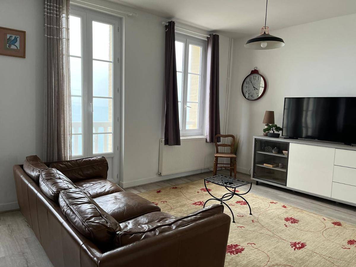 Appartement entier, Le Noroit vue sur mer in Falaises d'Etretat, Étretat