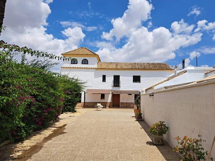 Casa rural para 17 personas, con piscina y terraza además de vistas y jardín en Carmona  - 2