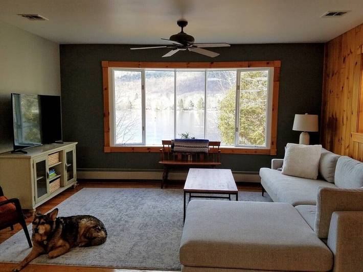 Vacation rental for 10 people, with balcony and yard in Sussex County (NJ)