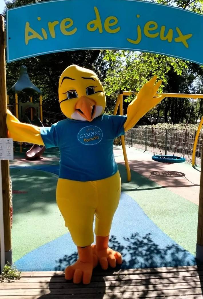 Camping für 4 Personen, mit Terrasse und Pool, mit Haustier in Gard