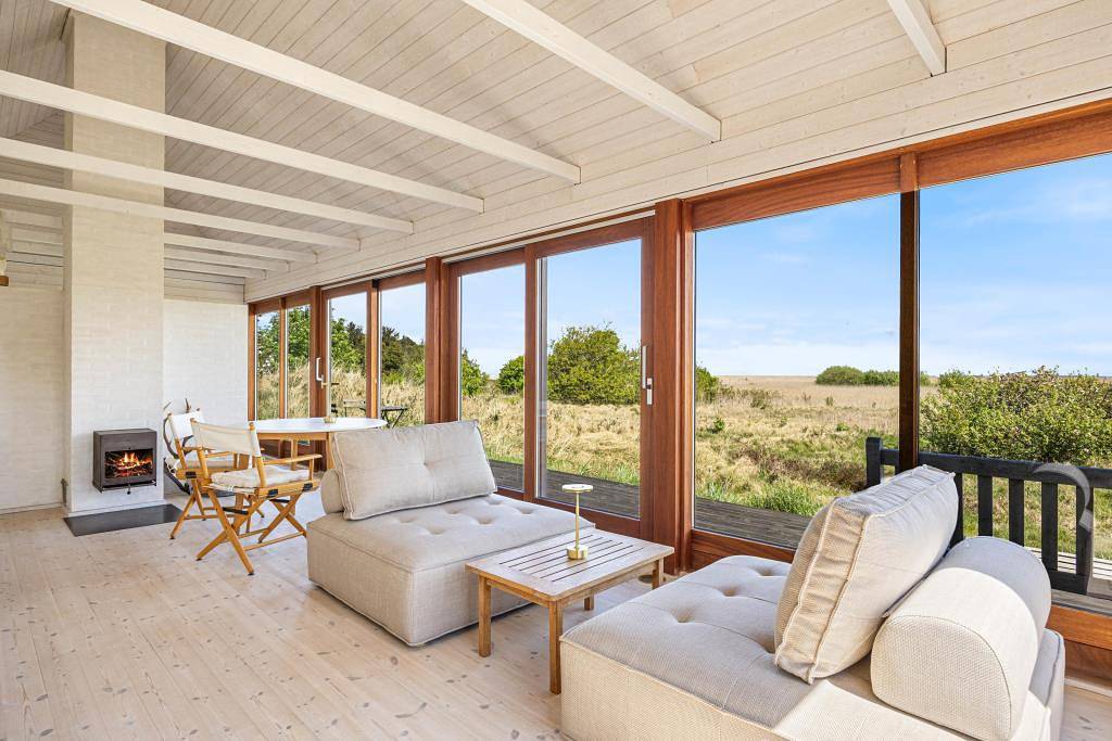 Ruhig gelegenes Ferienhaus mit Panoramablick in Bjerregård in Hvide Sande, Holmsland Klit