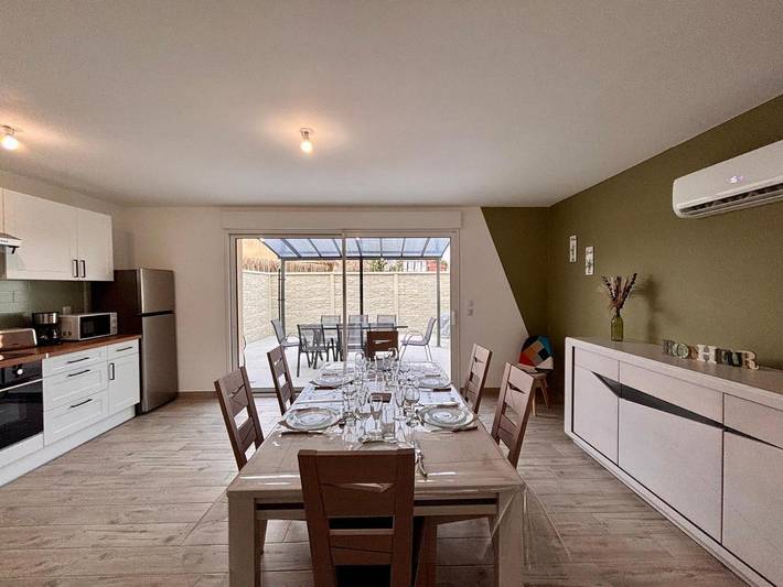 Location de vacances pour 8 personnes, avec terrasse à Clermont-Créans - 4