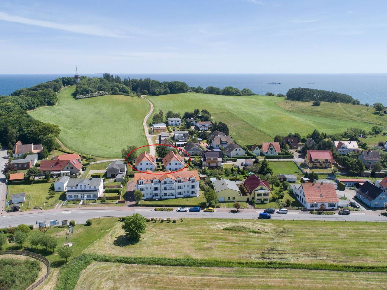 Ganze Ferienwohnung, F: Lotsenberg Apartments mit 8 Ferienwohnungen mit Sauna in Thiessow, Mönchgut