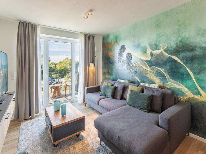 Ferienwohnung für 6 Personen, mit Sauna und Balkon, kinderfreundlich