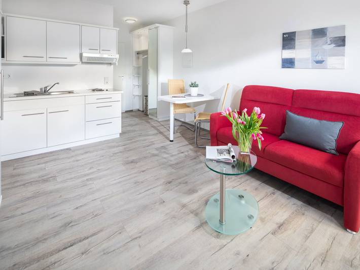 Ferienwohnung für 2 Personen, mit Balkon auf Norderney - 3