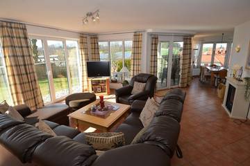 Ferienhaus für 6 Personen, mit Balkon und Garten sowie Sauna in Lancken-Granitz