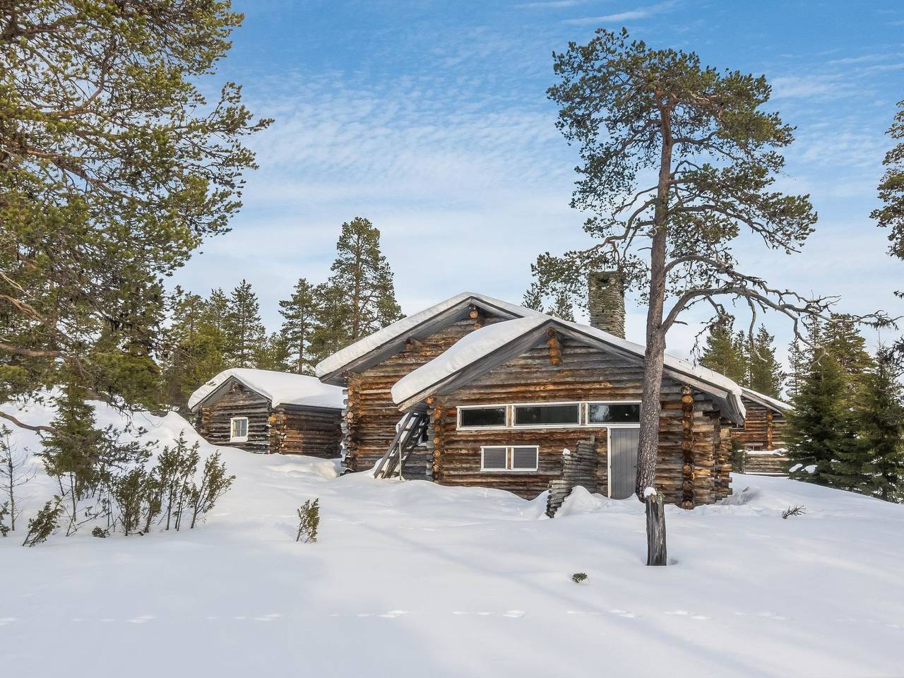 Kelorenttu in Saariselkä, Lappland