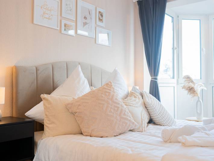 Ferienwohnung für 4 Personen, mit Sauna und Garten in Cappel-Neufeld