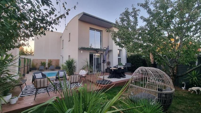 Casa de vacaciones para 6 personas, con terraza y piscina - 1