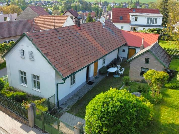 Vakantiehuis voor 5 personen, met tuin in Midden-Bohemen