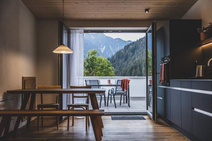 Ferienwohnung für 2 Personen, mit Garten und Ausblick sowie Sauna im Montafon - 3