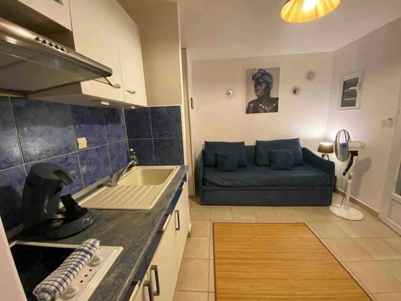 Apartamento entero, Apartamento luminoso con terraza y piscina en Le Gosier in Le Gosier, Guadalupe