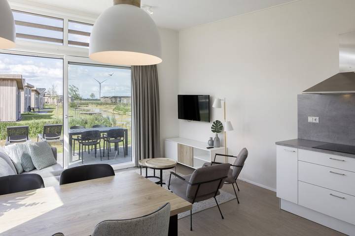 Ferienhaus für 4 Personen, mit Balkon/Terrasse und Terrasse sowie Garten und Sauna in Kamperland - 2