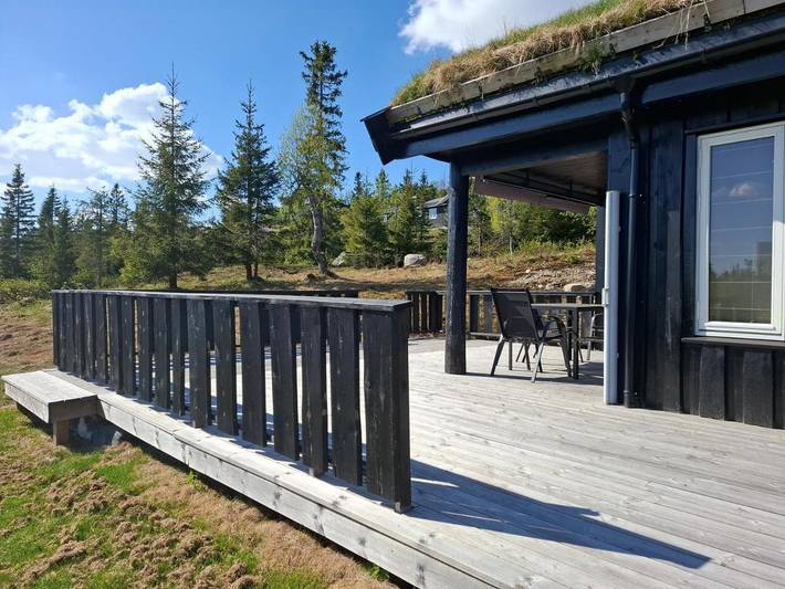 Maison de vacances pour 8 personnes, avec terrasse et sauna