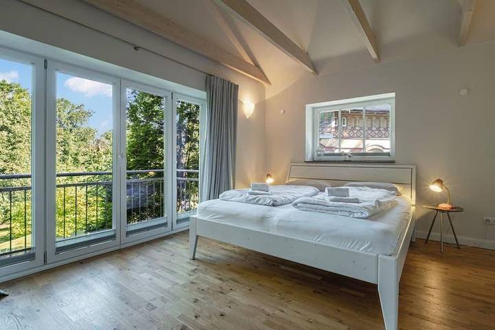 Ferienwohnung für 4 Personen, mit Balkon und Garten in Märchenweihnacht auf Schloss Glücksburg