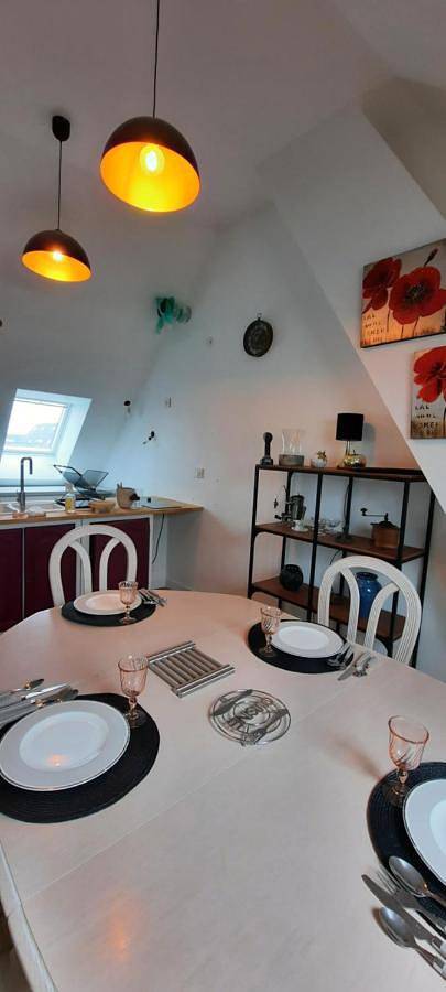 Gîte pour 4 personnes, avec vue à Villeneuve-le-Comte