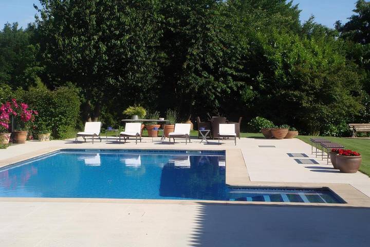 Casa rural para 9 personas, con Balcón y Terraza además de Jardín y Piscina en Junquera de Ambía - 2