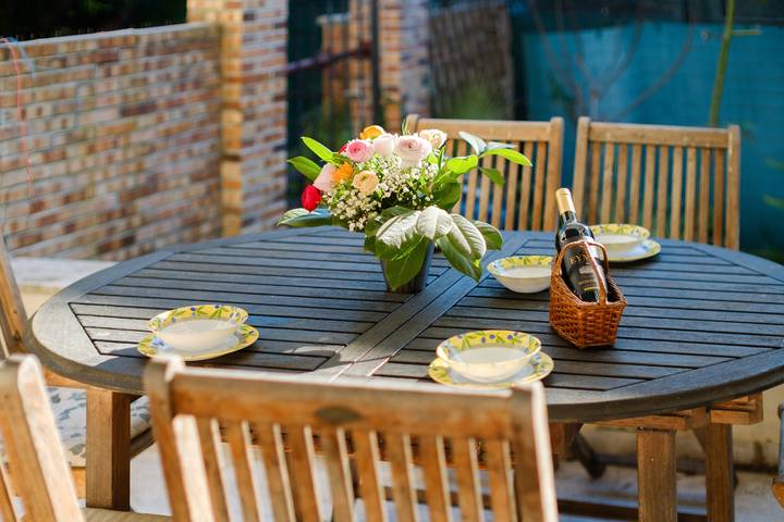 Gîte pour 4 personnes, avec jardin et balcon dans Plage Du Borrigo Menton - 3