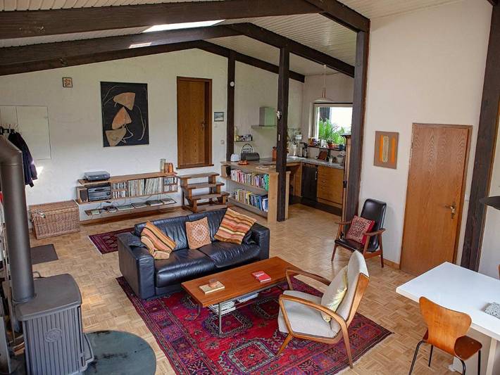 Ferienhaus für 4 Personen, mit Terrasse und Garten sowie Sauna
