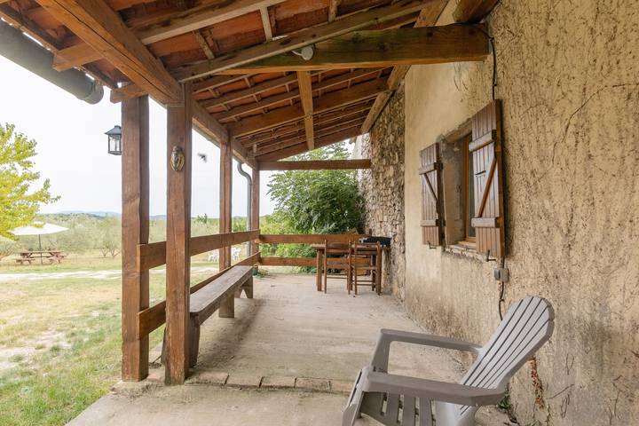 Cottage voor 4 personen, met tuin in de Ardèche
