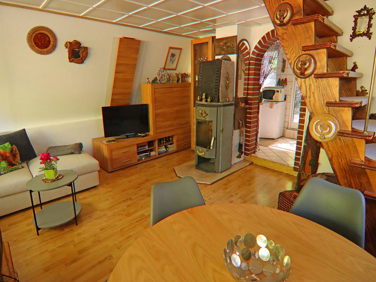 Ferienhaus in Perlin mit Garten in Perlin, Nordwestmecklenburg (Wismar und Umgebung)