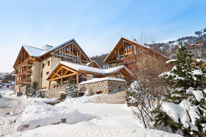 Chalet pour 8 personnes, avec balcon et sauna à Valloire