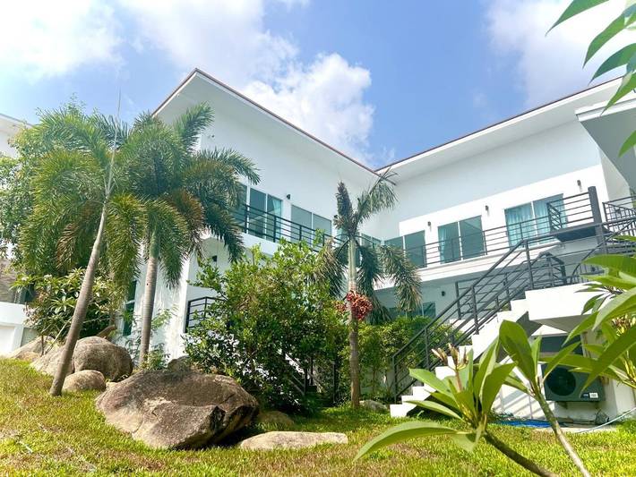 Villa voor 12 personen, with uitzicht and zwembad as well as tuin in Thailand