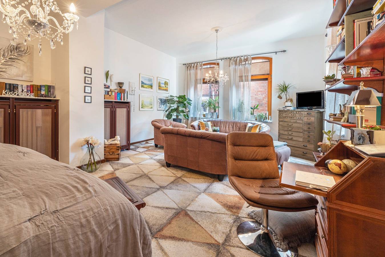 Ganze Wohnung, Ferienwohnung 'Pension Schlachter's Hius' mit Privatterrasse und Wi-Fi in Algermissen, Landkreis Hildesheim