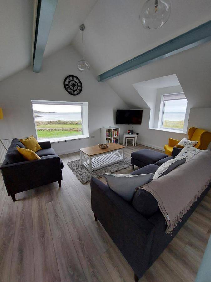 Ferienhaus für 5 Personen, mit Ausblick und Terrasse in County Donegal