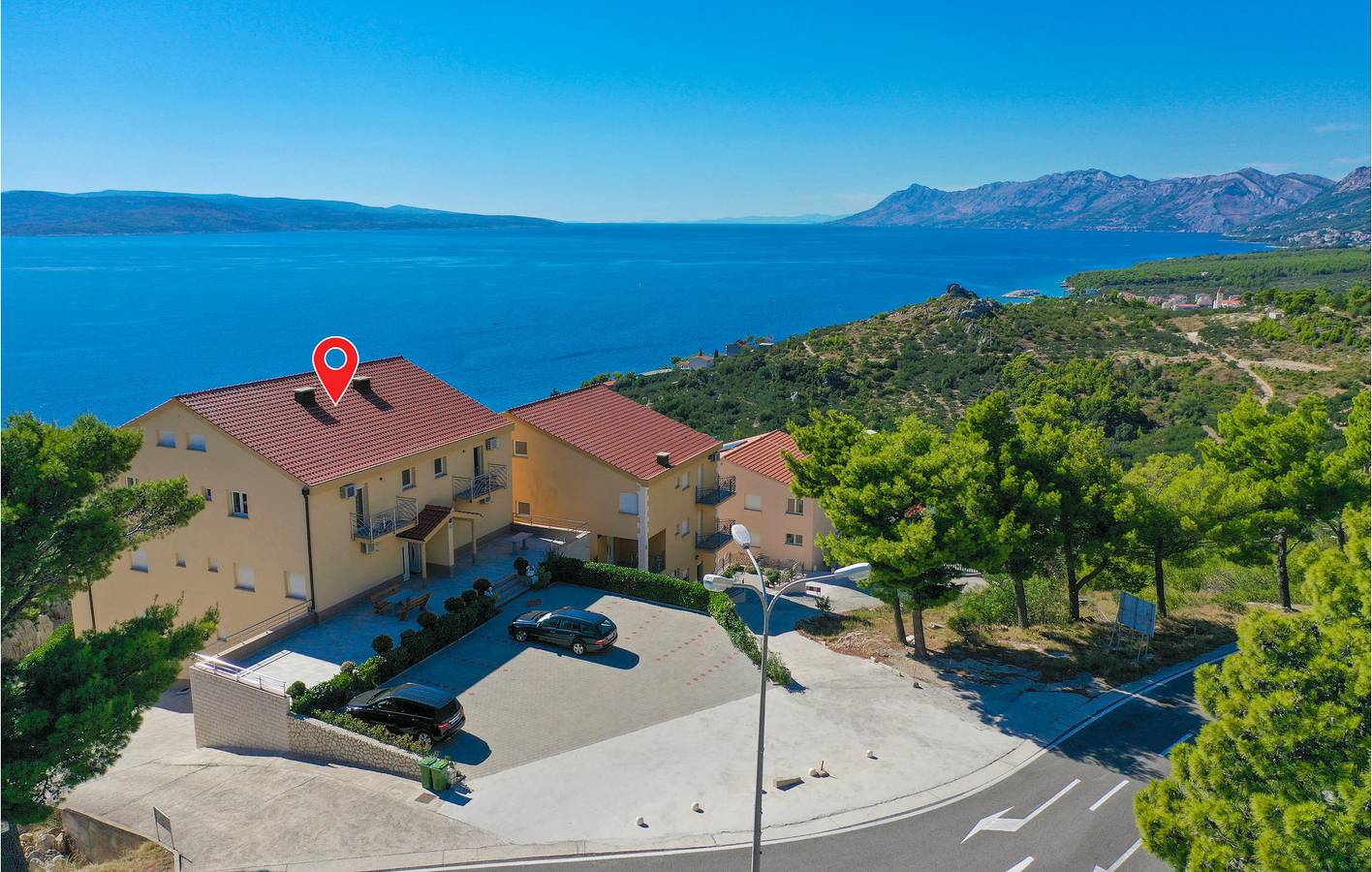 Ganze Ferienwohnung, Ferienwohnung für 2 Personen mit Terrasse in Krvavica, Makarska Riviera