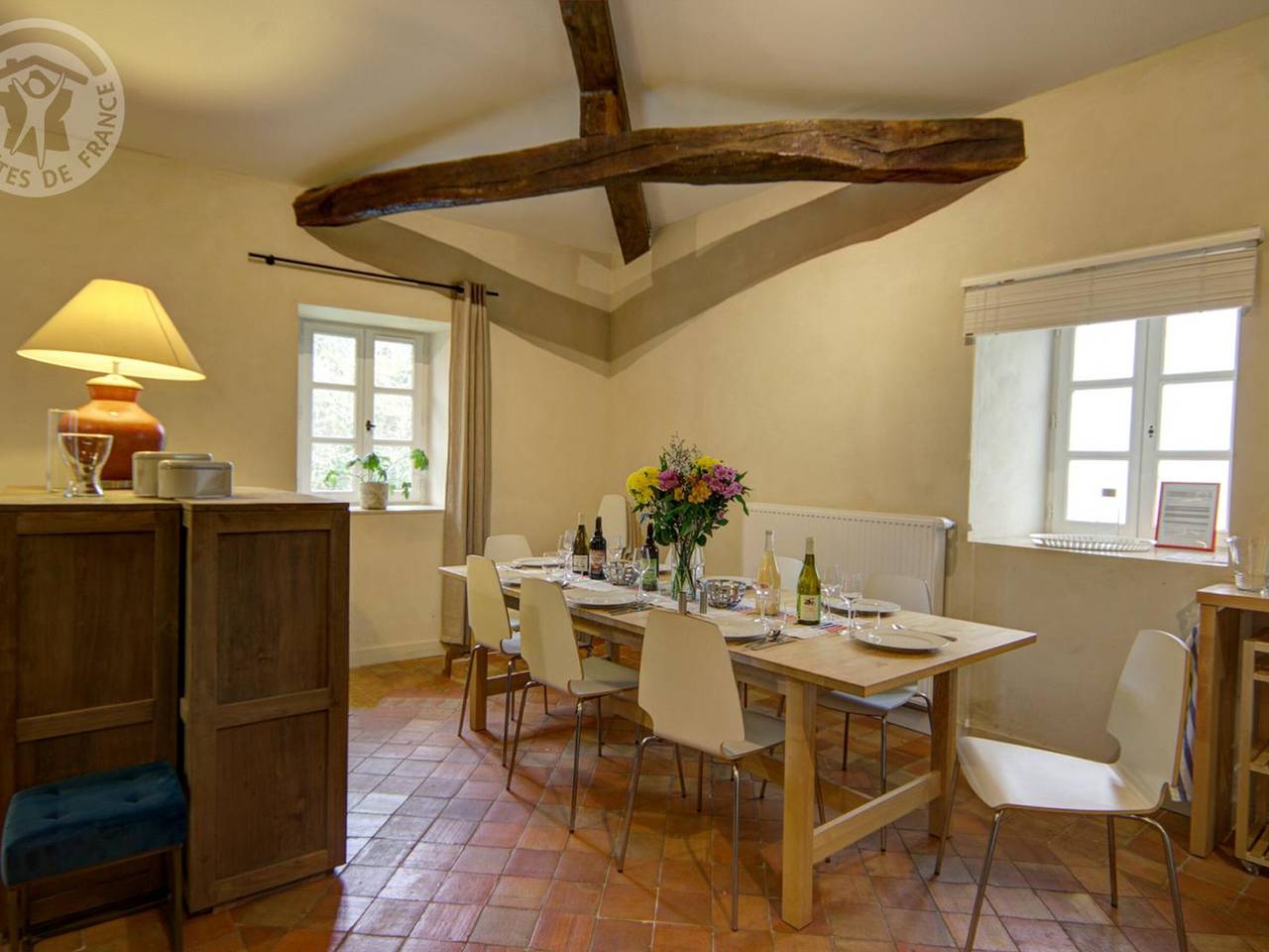 Gîte historique entre Lyon et Saint-Étienne avec Wi-Fi, jardin, équipements bébé et proche tennis in Sainte-Croix-en-Jarez, Parc Naturel Régional du Pilat
