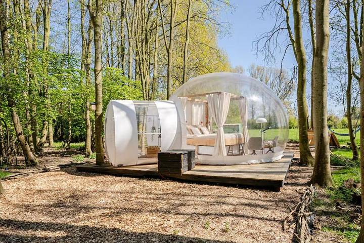 Vakantiehuis voor 2 personen, with Whirlpool and Terras as well as Tuin and Uitzicht in Beemster