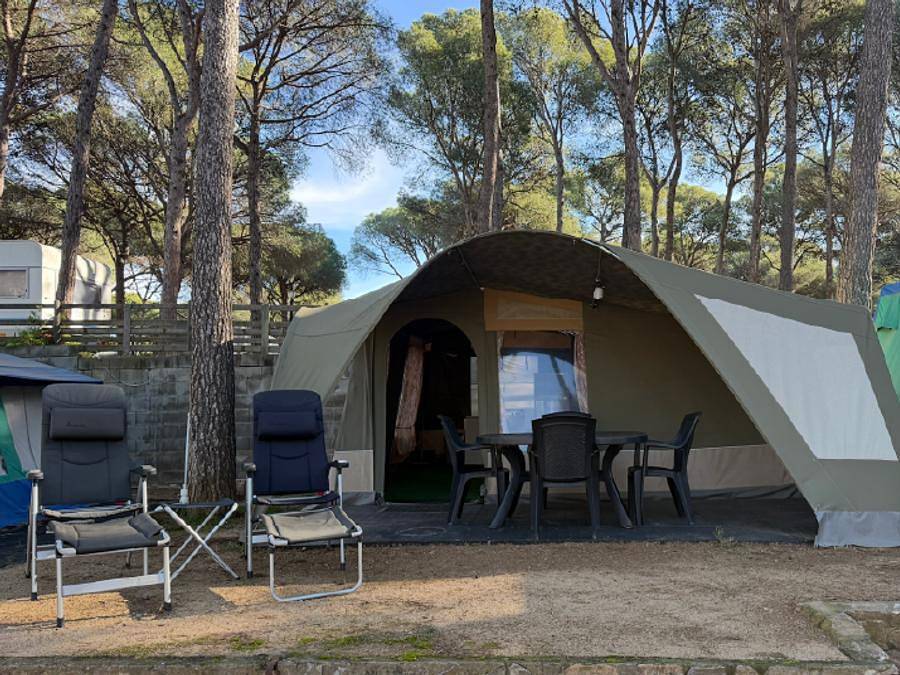 Camping Interpals Eco Resort - Tent 4 persons - Empordà Pet Friendly in Pals, Costa Brava