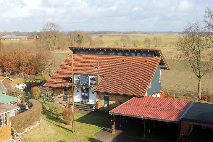 Ferienwohnung für 2 Personen, mit Terrasse und Ausblick in Hamdorf