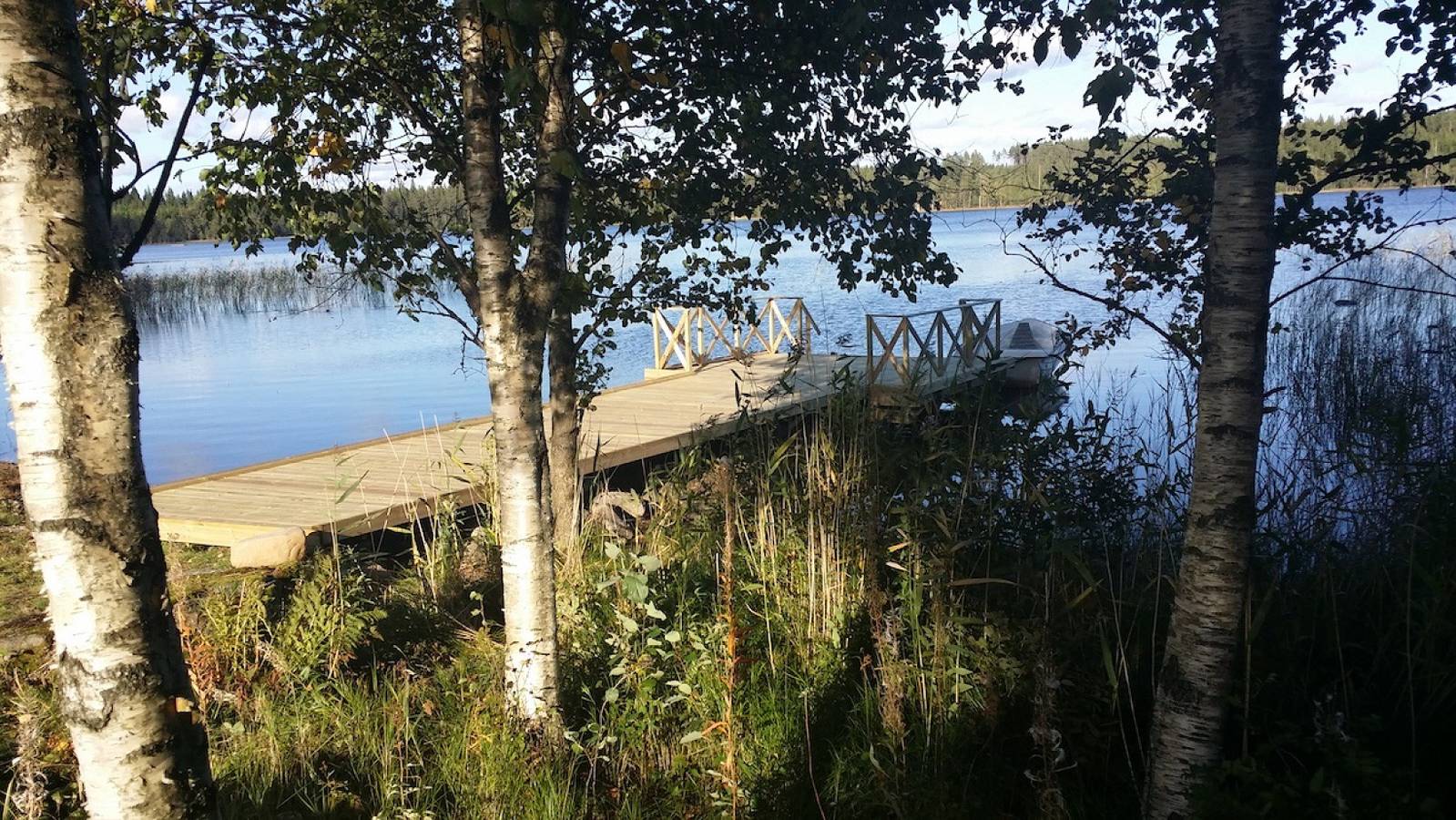 Gemütliches Ferienhaus am See zwischen Ulricehamn und Jönköping in Västergötland