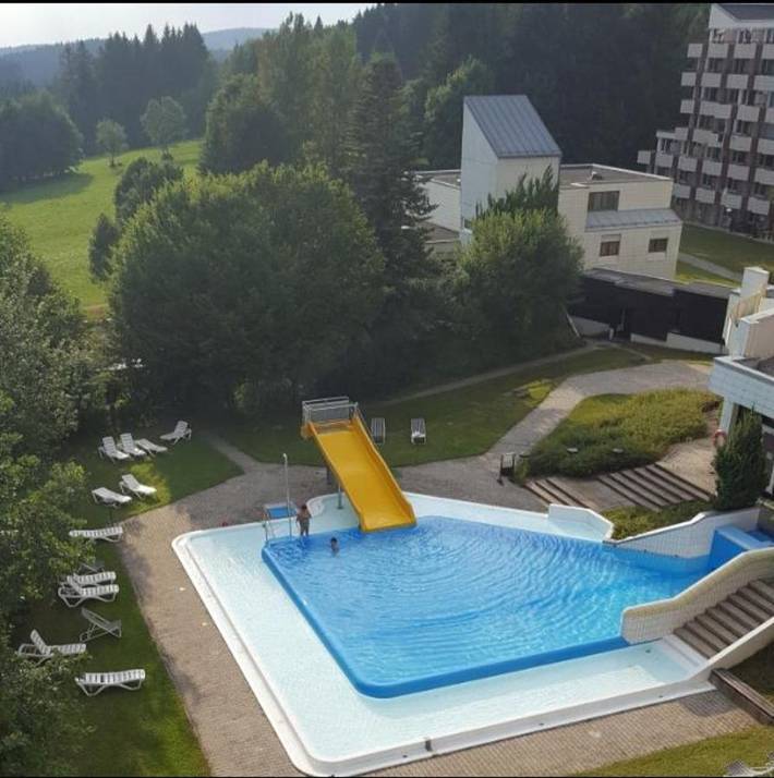Ferienhaus für 4 Personen, mit Sauna und Balkon sowie Pool und Balkon/Terrasse im Bayerischer Wald - 4