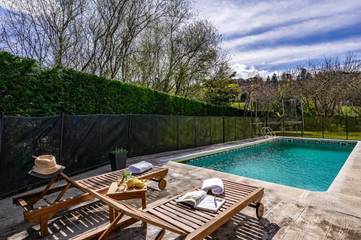 Casa rural para 7 personas, con piscina y jardín en Costa Oriental Asturiana
