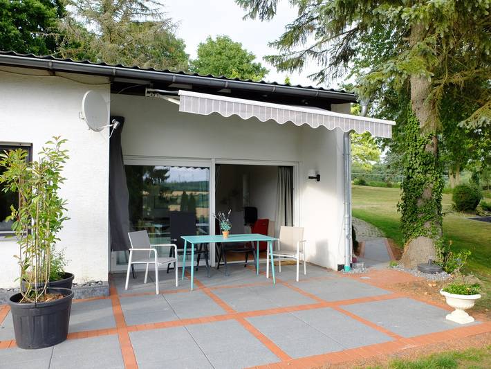 Bungalow für 4 Personen, mit Terrasse und Garten im Teutoburger Wald