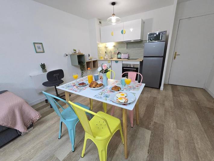 Apartamento de vacaciones para 5 personas, con balcón - 1